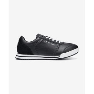 Calvin Klein Low Profile Lace up Tenisky Čierna