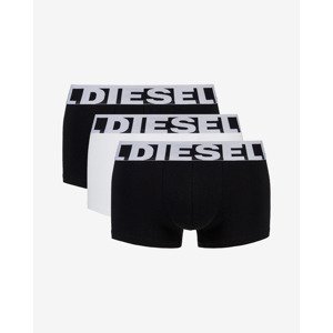 Diesel Boxerky 3 ks Čierna Biela