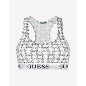 Guess Grid Logo Podprsenka Biela