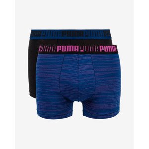 Puma Boxerky 2 ks Čierna Modrá