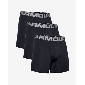 Under Armour Charged Cotton® 6" Boxerky 3 ks Čierna