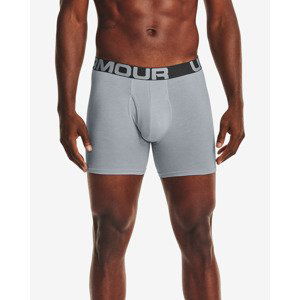 Under Armour Charged Cotton® 6" Boxerky 3 ks Šedá