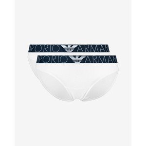 Emporio Armani Nohavičky 2 ks Biela