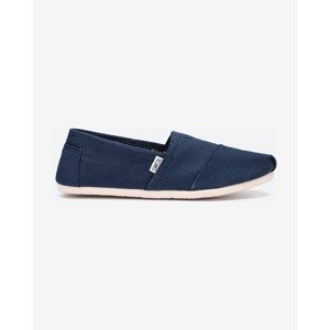 TOMS Slip On Modrá