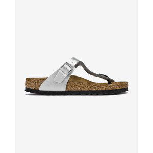 Birkenstock Gizeh Žabky Strieborná