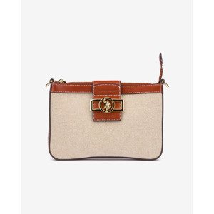 U.S. Polo Assn Lockhart Clutch Cross body bag Biela Hnedá