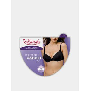 Podprsenka PADDED BRA - Dámská hladká vyztužená podprsenka - bílá