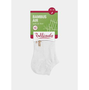 Čierne dámske členkové ponožky Bellinda BAMBUS AIR LADIES IN-SHOE SOCKS
