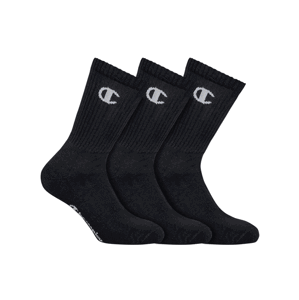 CHAMPION CREW SOCKS LEGACY 3x - Športové ponožky 3 páry - čierna