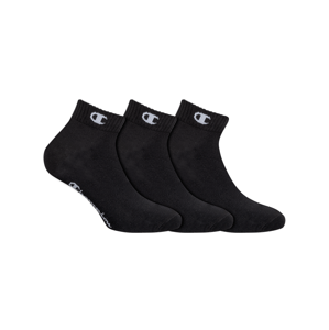 CHAMPION ANKLE SOCKS LEGACY 3x - Športové členkové ponožky 3 páry - čierna