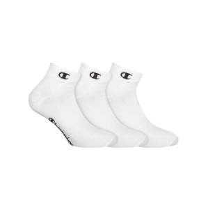 CHAMPION ANKLE SOCKS LEGACY 3x - Športové členkové ponožky 3 páry - biela