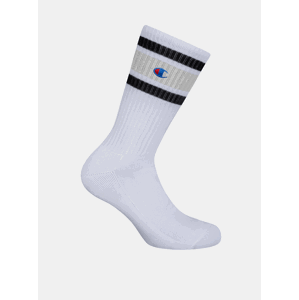 CREW SOCKS CHAMPION PREMIUM UNISEX - 1 pár prémiových športových ponožiek Champion - biela