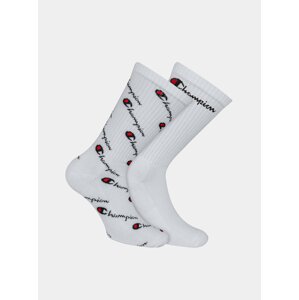 CHAMPION CREW FASHION MIX SOCKS 2x - Športové ponožky 2 páry - biela