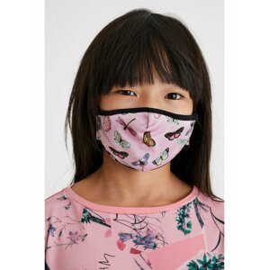 Desigual obojstranné detské rúško Mask Kids Mariposa