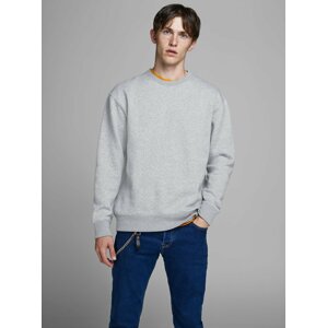 Svetlošedá basic mikina Jack & Jones