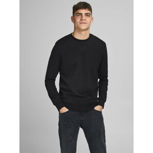 Čierna basic mikina Jack & Jones