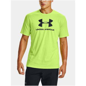 Tričko Under Armour SPORTSTYLE LOGO SS-GRN