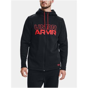 Mikina Under Armour BASELINE FULL ZIP HOODIE-BLK 