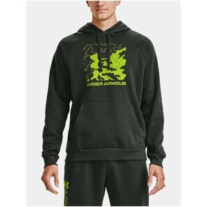 Mikina Under Armour Rival Fleece Box Logo HD-GRN