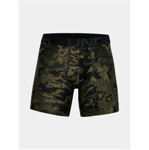 Zelené boxerky Under Armour UA Tech 6in Novelty 2 Pack