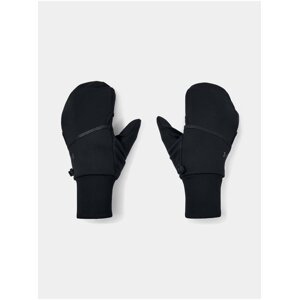 Čierne rukavice Under Armour UA W Run Convertible Gloves