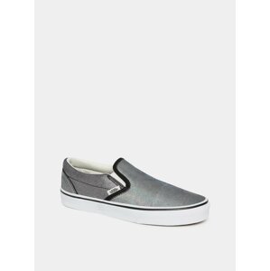 Dámske slip-on tenisky v striebornej farbe VANS