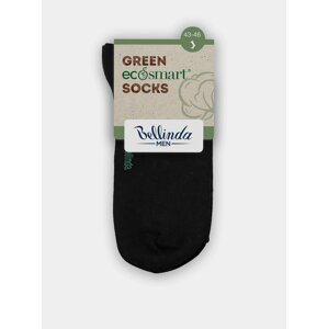 Čierne pánske ponožky Bellinda GREEN ECOSMART MEN SOCKS
