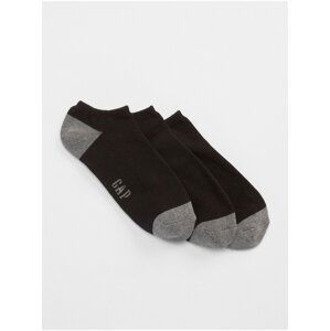 Čierne pánske ponožky GAP 3-Pack