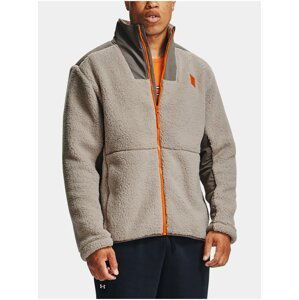 Hnedá bunda Under Armour LEGACY SHERPA SWACKET