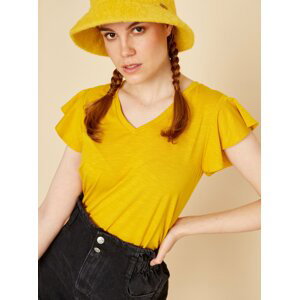 Žlté dámske tričko ZOOT Baseline Ariana