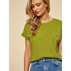 Zelené dámske basic tričko ZOOT Baseline Ruthie