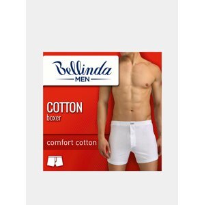 Pánské boxerky COTTON BOXER - Volné pánské bavlněné boxerky - šedá