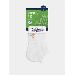 Šedé pánske ponožky Bellinda BAMBUS AIR IN-SHOE SOCKS