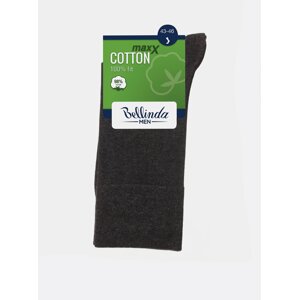 Tmavošedé pánske ponožky Bellinda COTTON MAXX MEN SOCKS