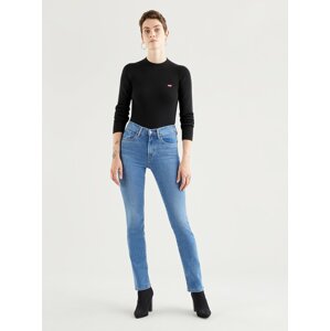 Modré dámske skinny fit rifle Levi's® 724