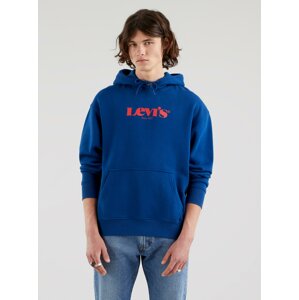 Modrá pánska mikina s kapucou Levi's®