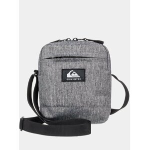 Šedá pánska žíhaná crossbody taška Quiksilver