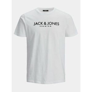 Biele tričko Jack & Jones Jake