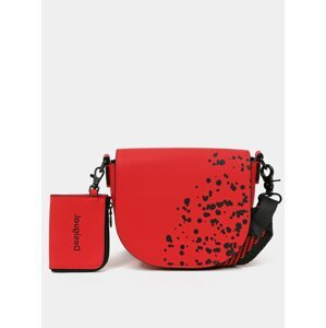 Desigual červené crossbody kabelka Bols Wild Splatt Krabi