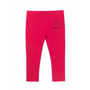 Desigual ružové legíny Legging Nerja