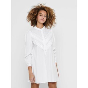 Biele košeľové šaty Jacqueline de Yong Mumbai