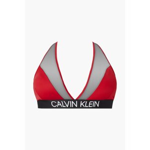 Calvin Klein červené horný diel plaviek Hight Apex Triangle-RP