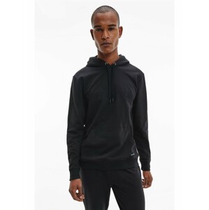 Calvin Klein čierne pánska mikina L/S Hoodie s kapucňou