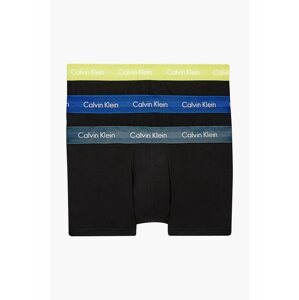 Calvin Klein čierne 3 pack boxeriek Low Rise Trunk 3PK