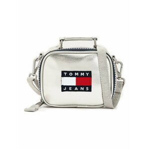 Tommy Hilfiger strieborná malá crossbody kabelka TJW Heritage Nano Bag