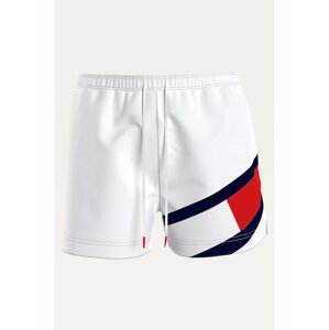 Tommy Hilfiger biele pánske plavky Medium Drawstring