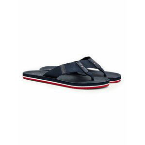 Tommy Hilfiger modré pánske žabky Classic Comfort Beach Sandal