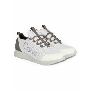 Calvin Klein biele pánske tenisky Runner Sneaker Laceup