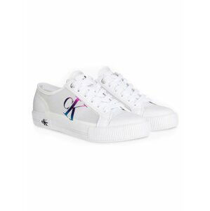 Calvin Klein biele tenisky Vulcanized Sneaker Laceup