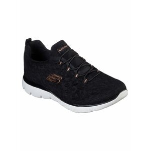 Skechers čierne tenisky Summits Leopard Spot Black